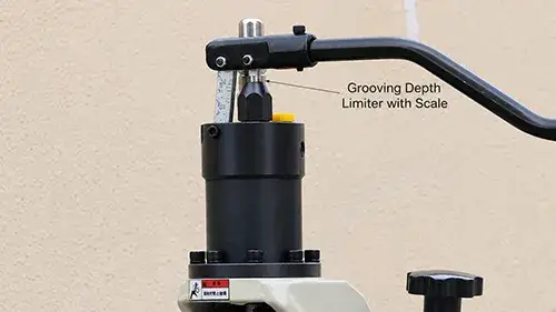Graduated Groove Depth Stop