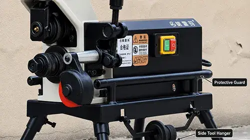 Protective Guard & Side Tool Holder